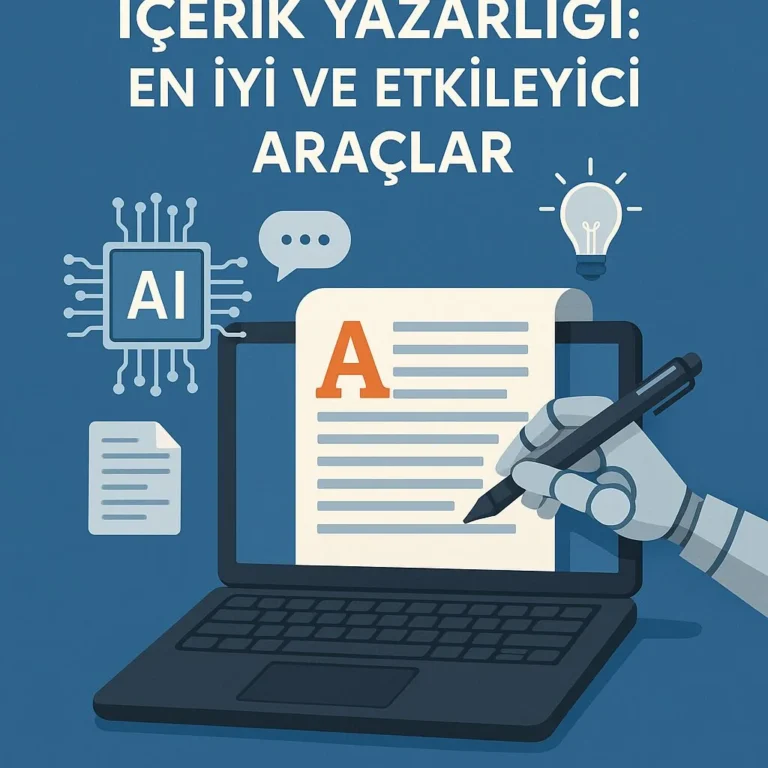 AI ile Otomatik İçerik Yazarlığı: En İyi ve Etkileyici Araçlar