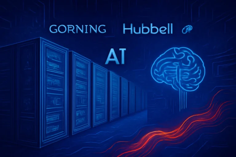 Corning, Hubbell ve Enfabrica’nın Yapay Zeka Veri Merkezi Dönüşümünü Destekliyor