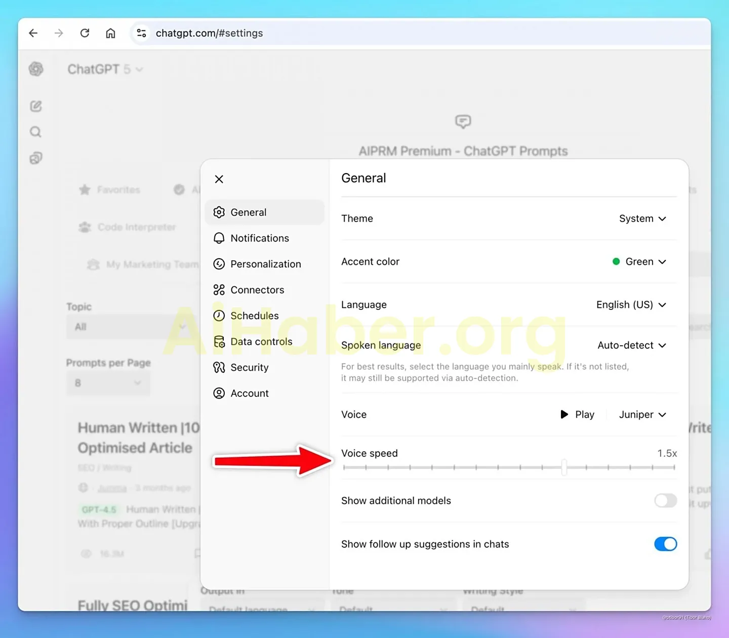 OpenAI ChatGPT ses modu yeni özelliklerle gelecek