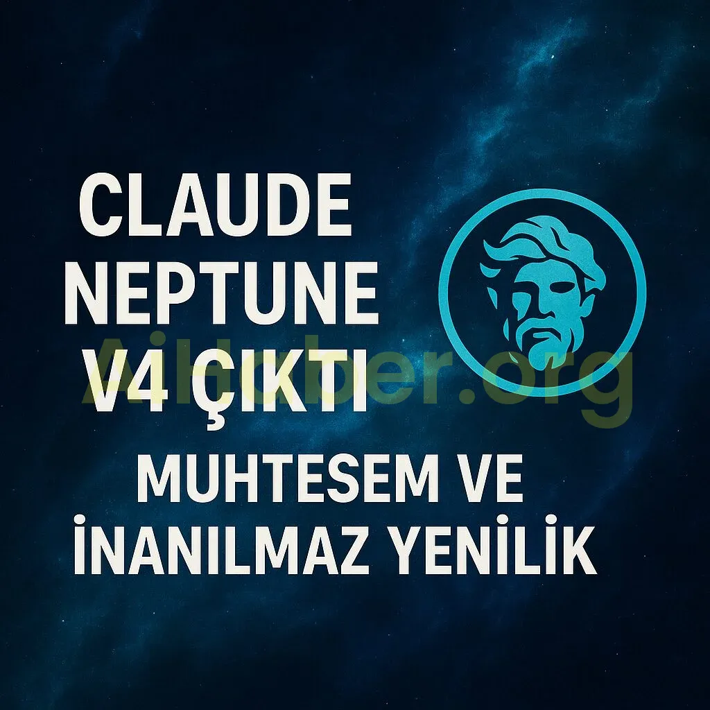 Claude Neptune V4 Çıktı: Muhteşem ve İnanılmaz Yenilik