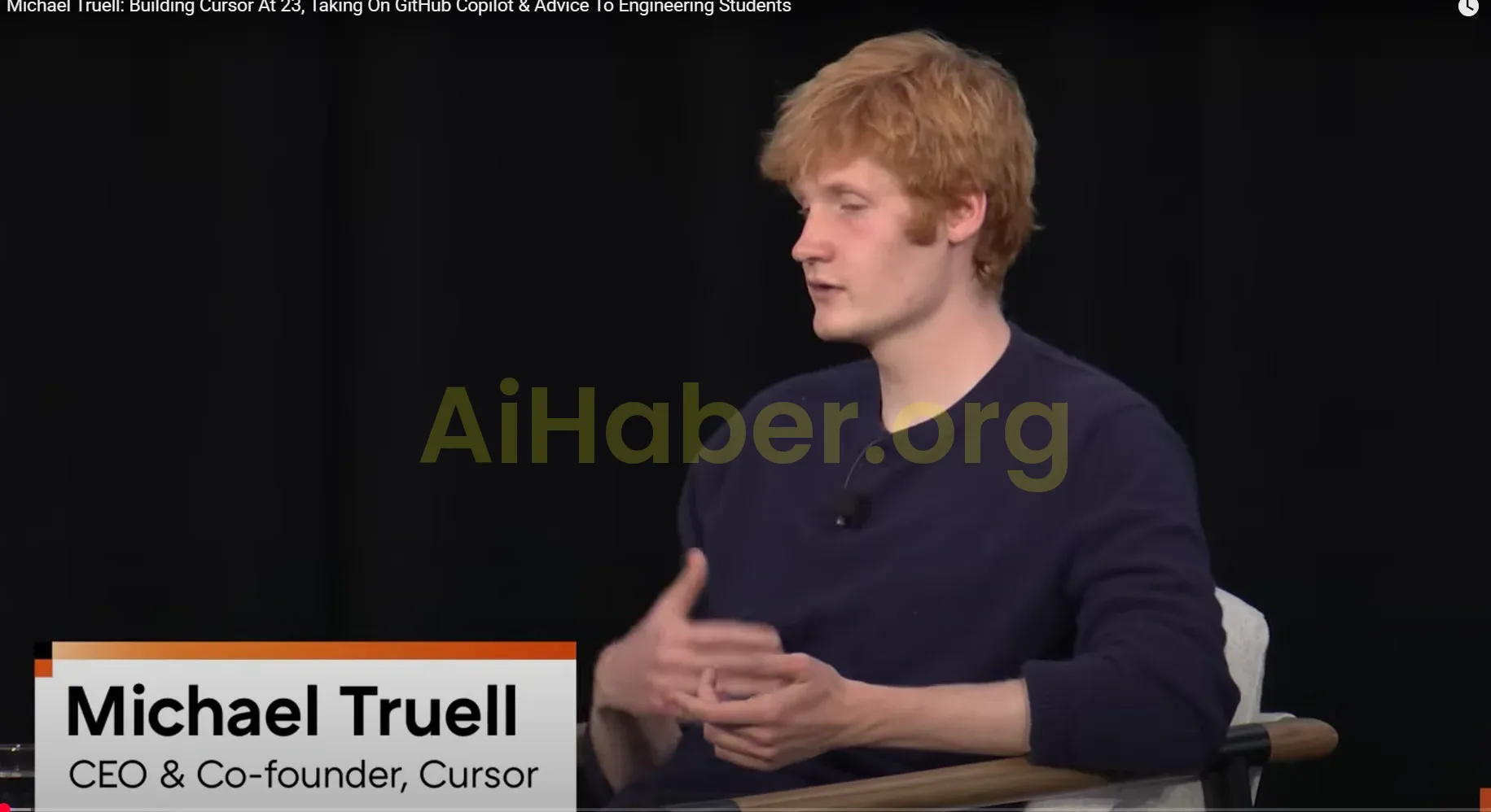 Cursor CEO’su Michael Truell’den AI ve Yazılımın Geleceği: “Devrim ve Değerler Birlikte Yaşayacak”