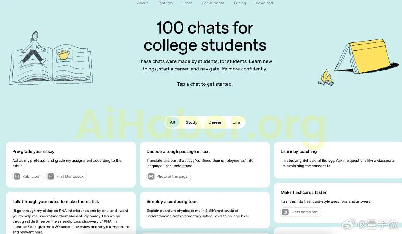 OpenAI, Öğrenciler için 100 ChatGPT Kullanım Yöntemi Yayınladı
