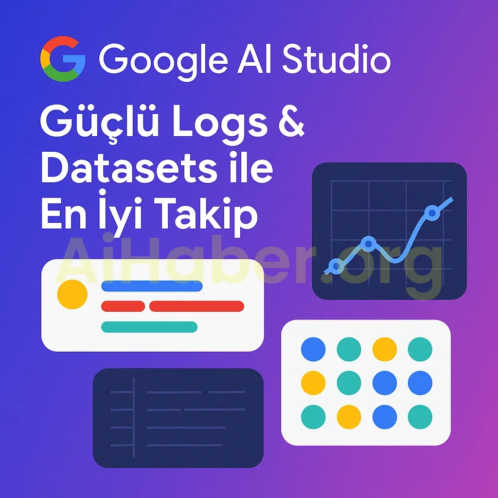 Google AI Studio: Güçlü Logs & Datasets ile En İyi Takip