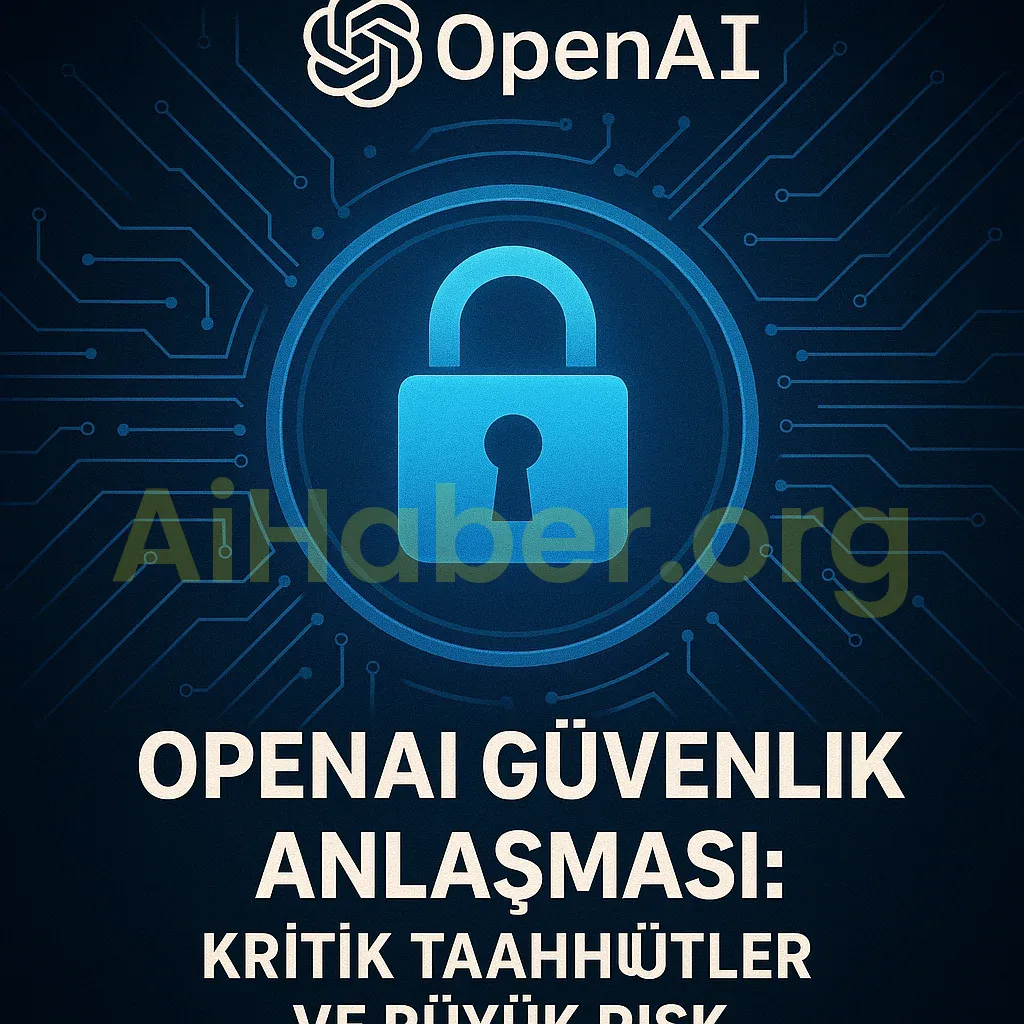 OpenAI Güvenlik Anlaşması: Kritik Taahhütler ve Büyük Risk