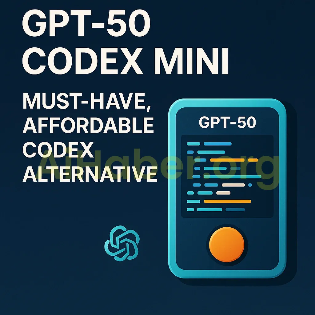 OpenAI, Hızlı ve Ekonomik GPT-50-Codex-Mini Modelini Duyurdu