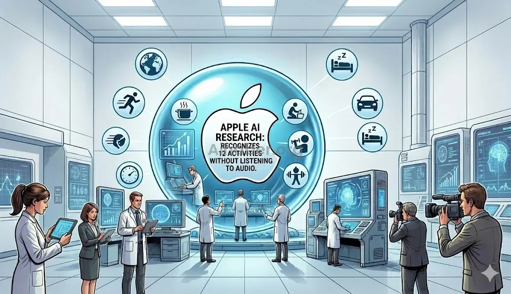 Apple’ın Yeni Yapay Zeka Araştırması: Kayıtları Dinlemeden 12 Aktiviteyi Tanıyabiliyor
