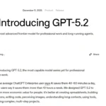 Openai Chatgpt 5.2’yi Yayınladı