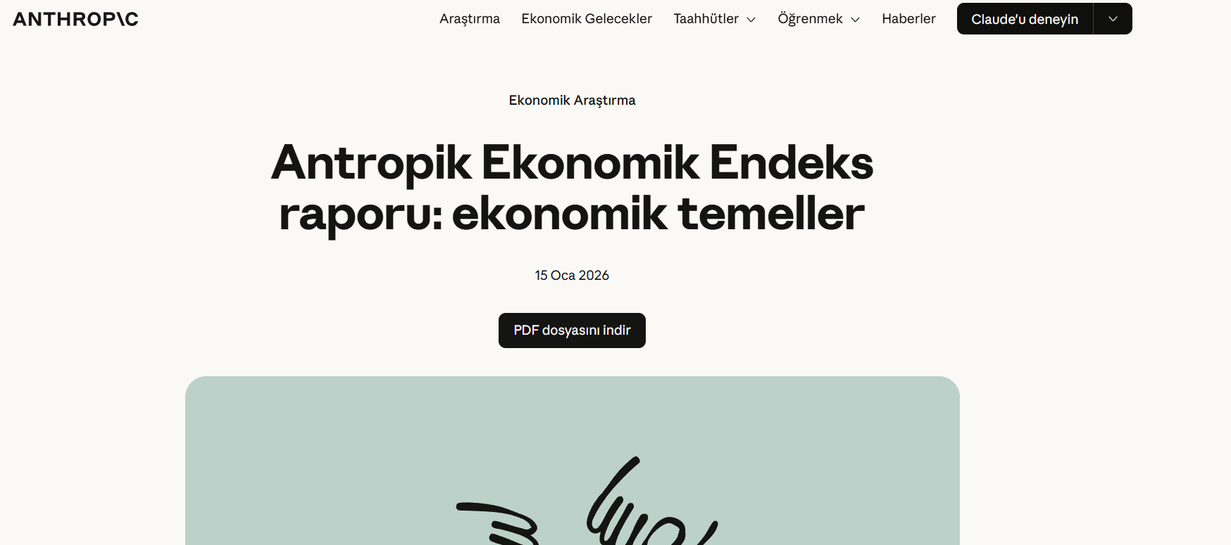 Anthropic Yeni Bir “AI İş Kapma Raporu” Yayınladı: Eğitim Seviyesi Ne Kadar Yüksekse O Kadar “Kapılır”