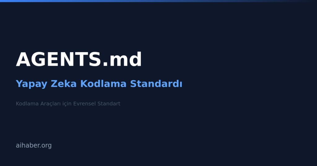 AGENTS.md Yapay Zeka Kodlama Standardı placeholder