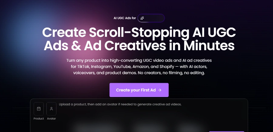 AI UGC Ads
