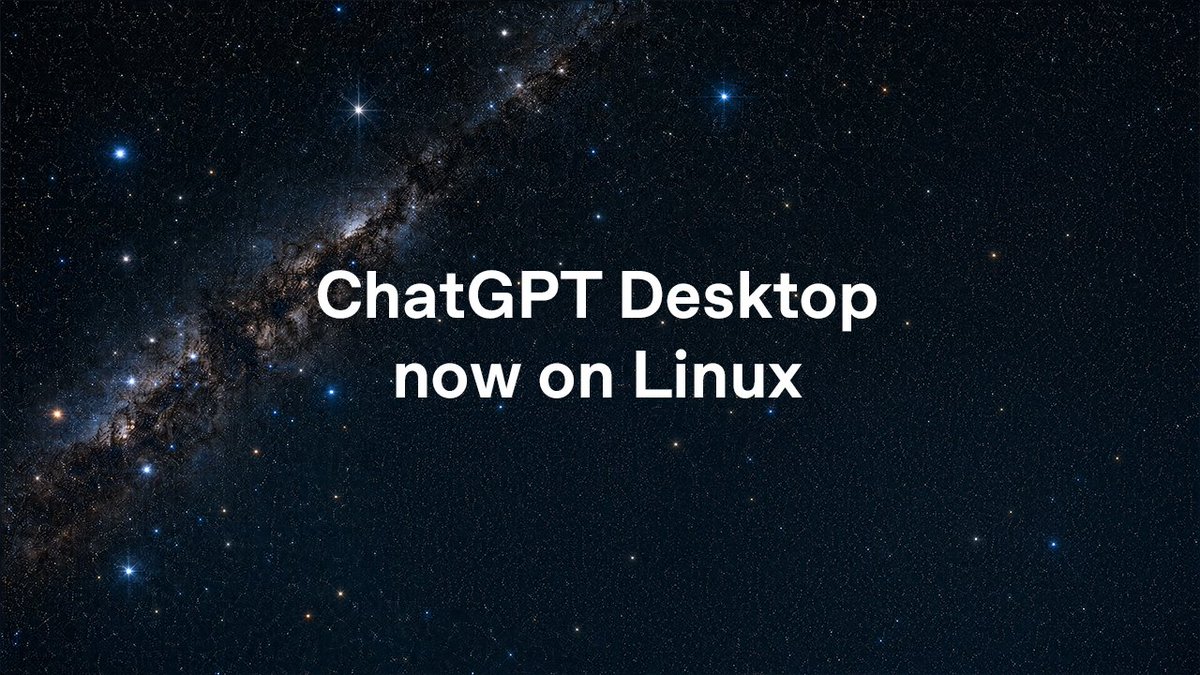 ChatGPT Linux desktop uygulamasi onizleme