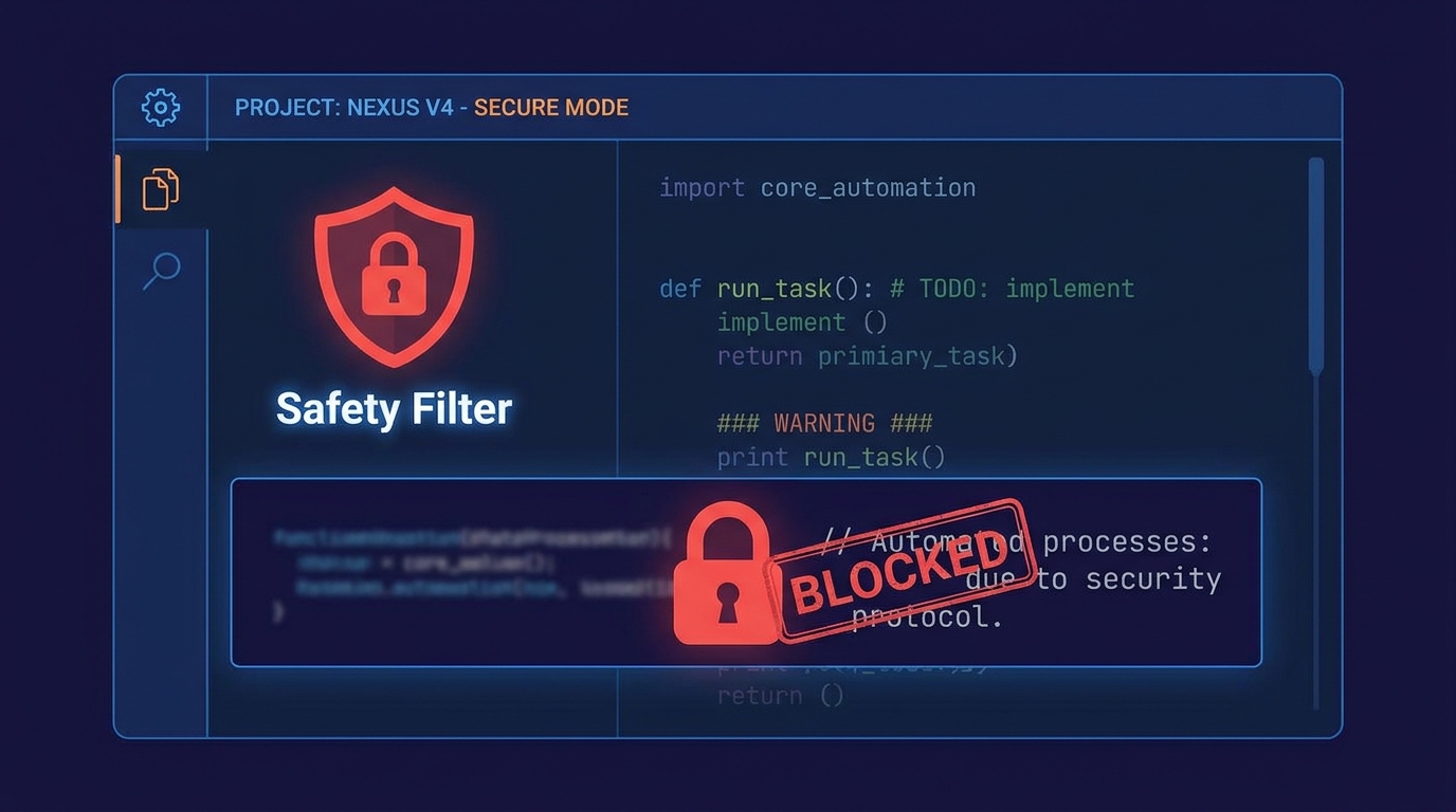 OpenAI Codex güvenlik filtresi yayın engeli