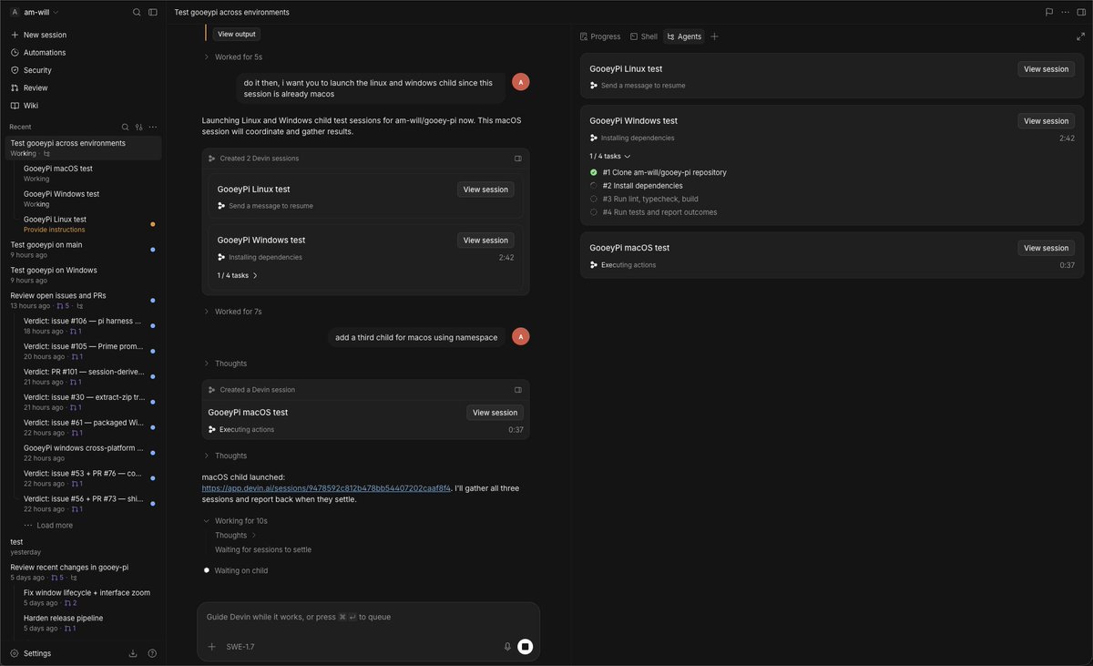 Devin bulut tabanlı test aracı ile Mac, Linux ve Windows'ta eş zamanlı test
