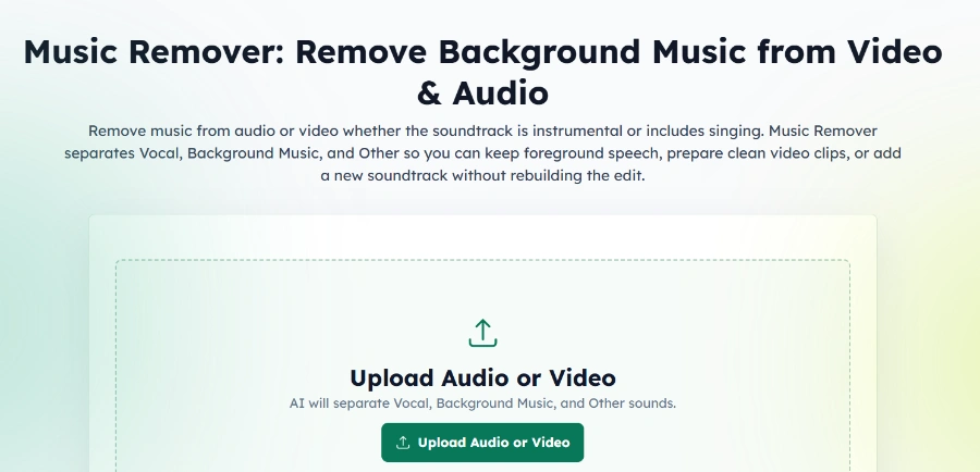 Music Remover