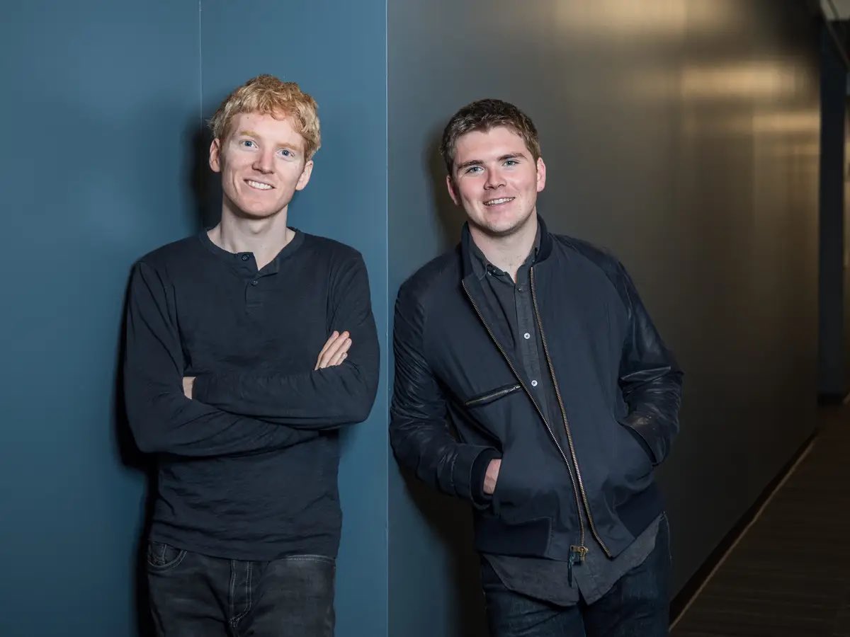 Stripe OpenRouter satin alimi - Patrick ve John Collison